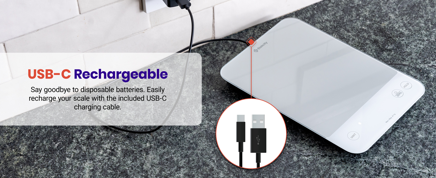 Rechargeable power is convenient to use