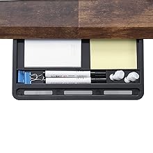 clip on keyboard tray under desk