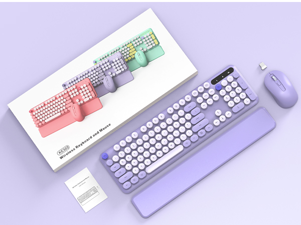 Wireless keyboard and mouse combo