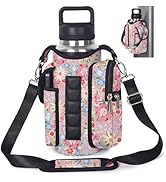 WINTOJO Magnetic Gym Bag for Women Men, Neoprene Water Bottle Carrier Bag with Strap fits 18-40oz...