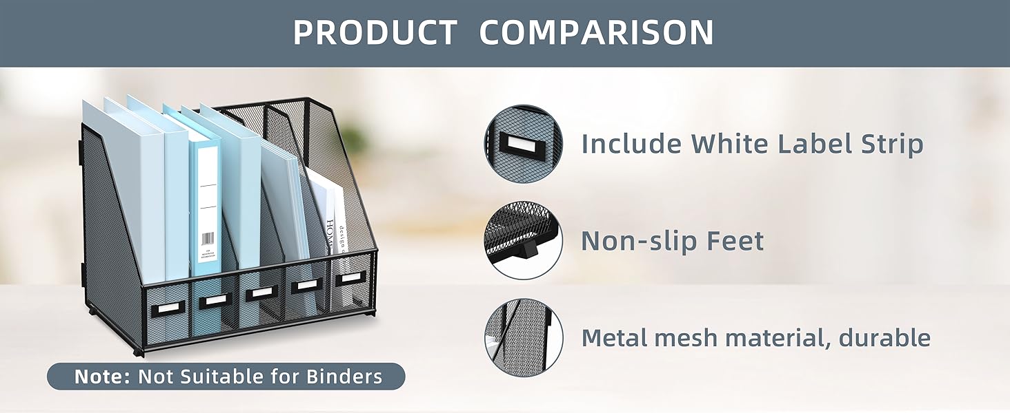 Magazine File Holder