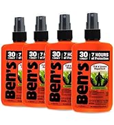 Ben's Tick &amp; Insect Repellent - Travel Size Bug Spray with 30% DEET for Mosquitoes, Ticks &amp; More ...