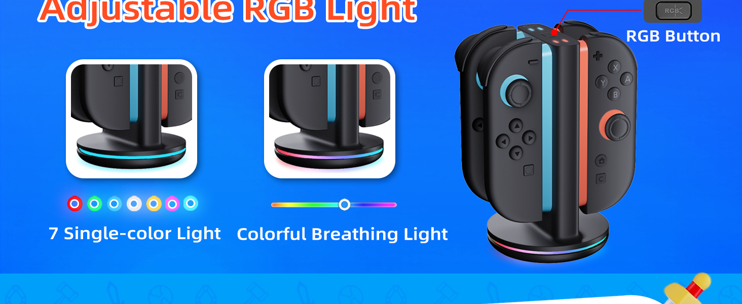 Charging Dock For Switch jovcon 2