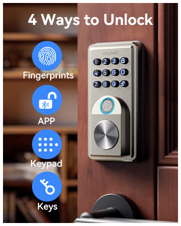 fingerprint smart door lock