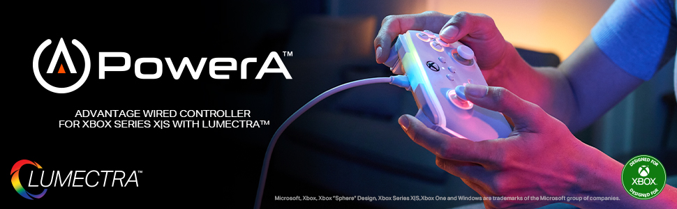 xbox wired controller rgb led lighting with lumectra