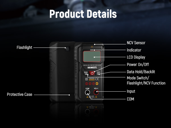 True RMS multimeter Product Details