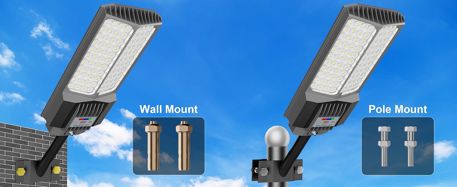 solar security street lights dusk to dawn outdoor lighting solar powered solar street light ip65