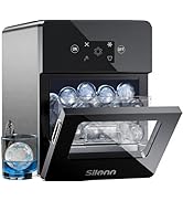 Silonn 2.4? Sphere Ice Maker, Clear Ice Ball Maker with Slow-Melting, 3 pcs in 40 Mins, 100 pcs/D...