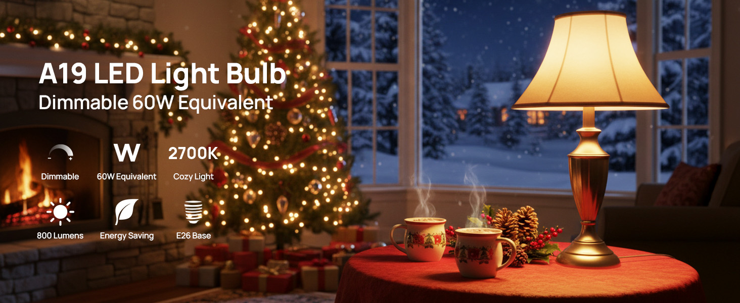 1-A19 dimmable bulbs 60w