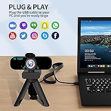 plug &amp; play usb webcam