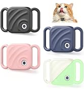 Maireien 4-Pack Silicone Case for UGREEN Tracker Tags,for Pet Collar Holder | Protective Sleeve D...