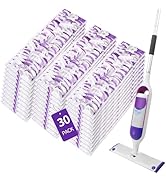 ZHAYAO 30 Pack Disposable Power Mop Pads for Swiffer Power Mop Pads, Compatible with Swiffer Powe...