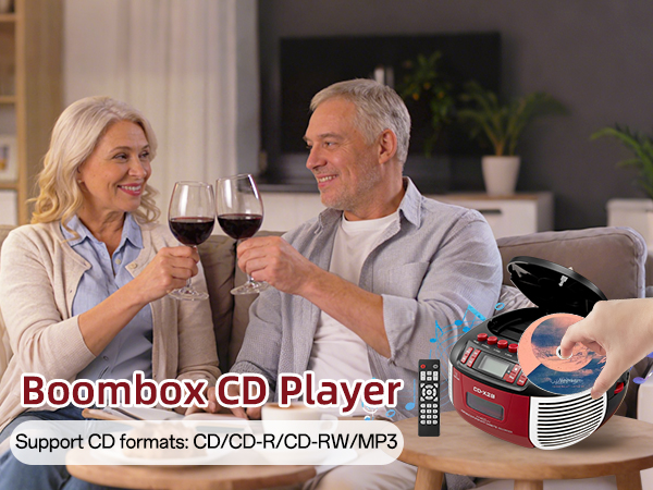 CD and Cassette Player