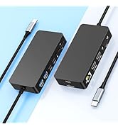 Surface Thunderbolt 4 Docking Station, Triple Display via Dual HDMI &amp; VGA with Power Adapter, Sur...