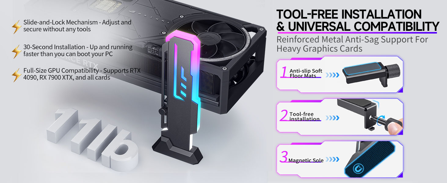 gpu sag bracket