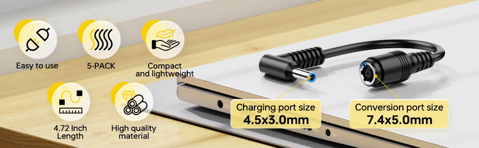 HP Charger Adapter Tip