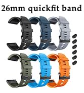 fenix 6x pro silicone bands