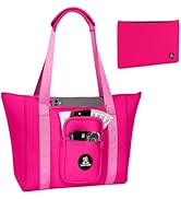 Sports Rabbit Extra Large Neoprene Lunch Bags for Women – 2-in-1 Insulated Tote with 15.6" Laptop...