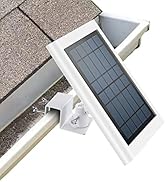 Gutter Mount for Ring Solar Panel, Adjustable Weatherproof Aluminum Alloy Mount Bracket, Perfect ...