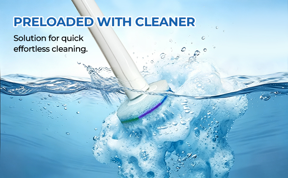 disposable toilet wand refills