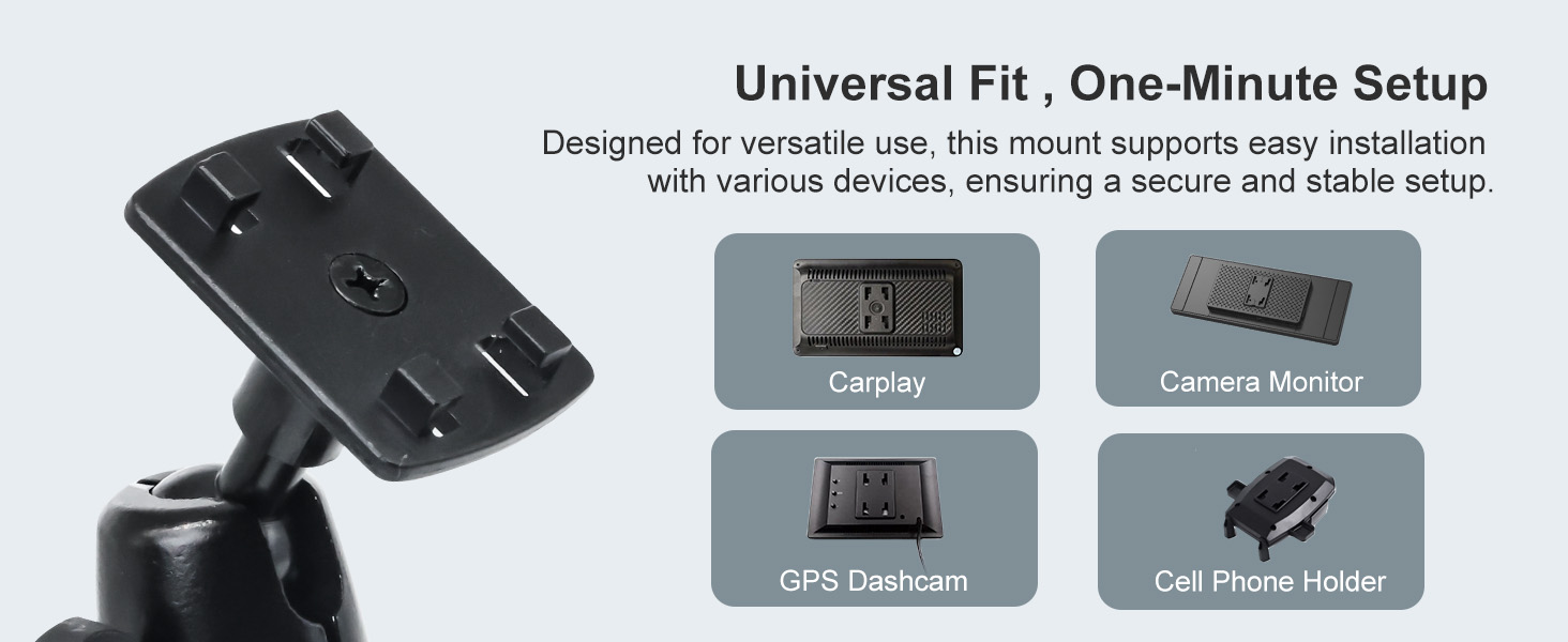 windshield suction cup mount