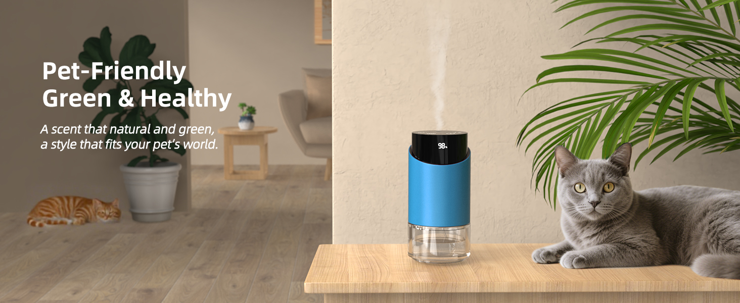 waterless diffuser essential oil scent aromatherapy portable battery operated home room office mini