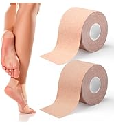 2 Rolls Moleskin Tapes, 2''x16FT Thick Moleskin Padding Roll for Feet,Heels,Toes Reduce Friction ...