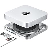 RayCue Mac Hub &amp; Stand with SSD - Type-C, USB 3.0/2.0 Ports, Card Readers - Fits 2.5 Inch SSD, fo...
