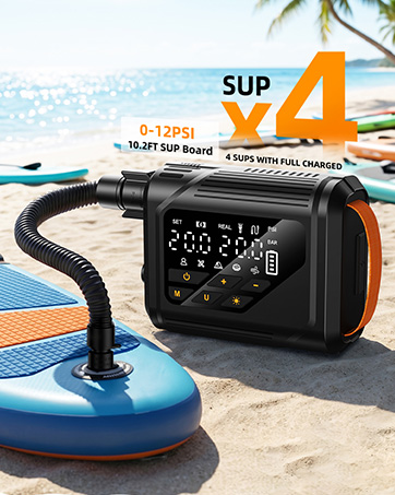 paddle board electric pump