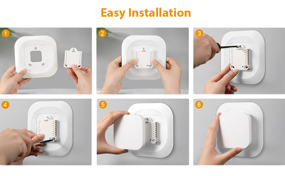 Smart Thermostat 2021 Practical and Stylish Decoration Bracket Mount