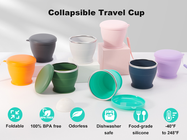 collapsible camp cup
