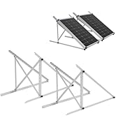AeternaSol 45 Inch 2 Sets Solar Panel Mounting Brackets Kit 0-90 Adjustable Solar Panel Tilt Moun...
