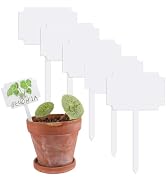 KINCHYGO, 5 Pack T-Type Plant Labels Waterproof Sublimation Acrylic Plants Marker Blanks Garden S...