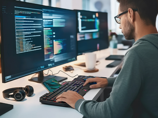 Keyboard and mouse for daily work