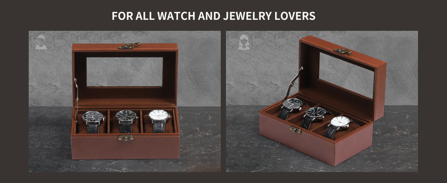 watch organizer jewelry display case velvet jewelry box leather jewelry box watch jewelry box men
