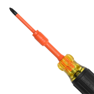 6-In-1 insulated 1000V rated screwdriver
