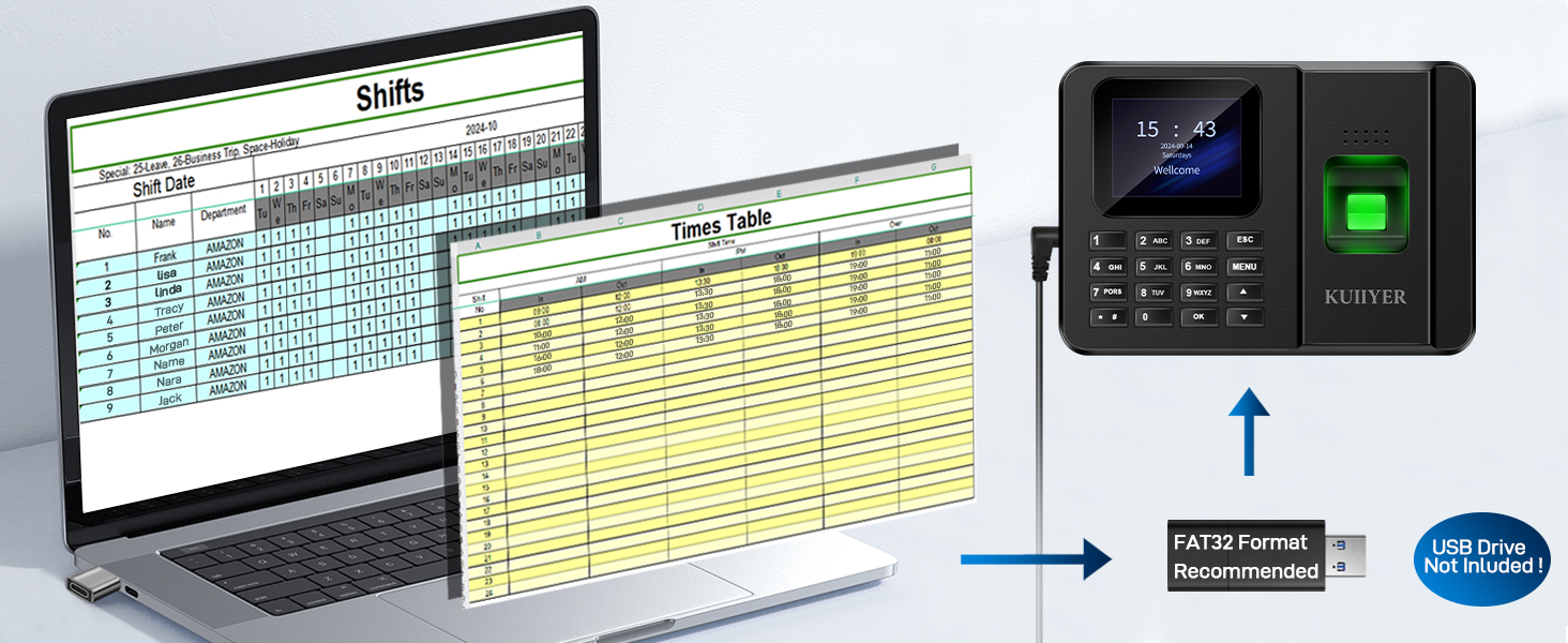 Punch Time Clock Machine