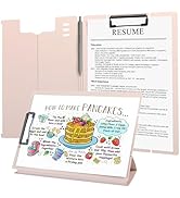 Foldable Clipboard, Clipboard with Pen Holder, Clip Board 8.5x11 for Classroom, Clip Boards 8.5x1...