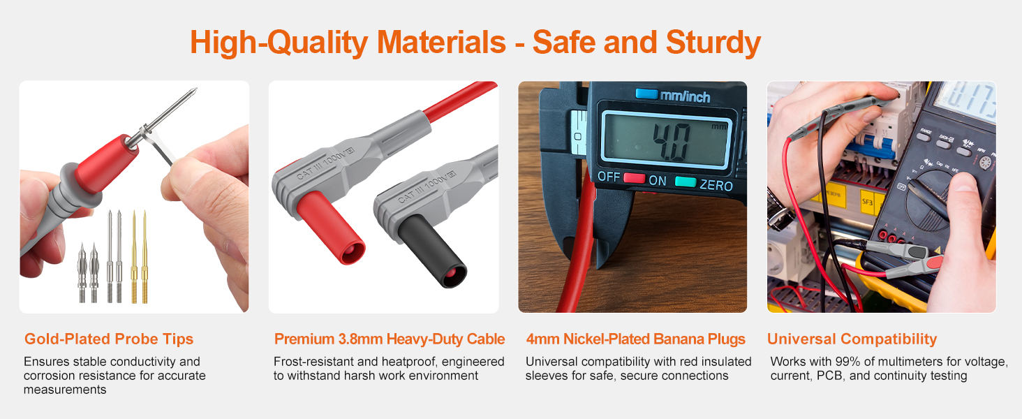 Multimeter Electrical Test Lead