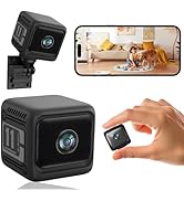 MDZUI 2K Mini Wireless Security Camera, Indoor Home WiFi Camera, Night Vision, Motion Detection, ...