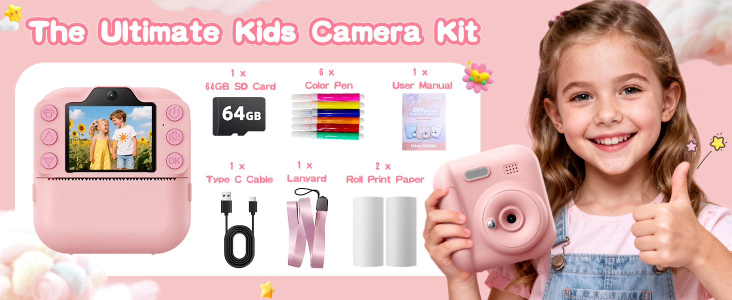 instant print camera