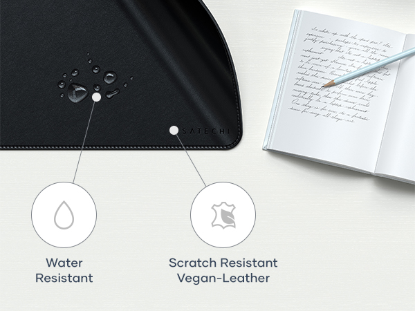 Vegan-Leather Premium Desk Mat