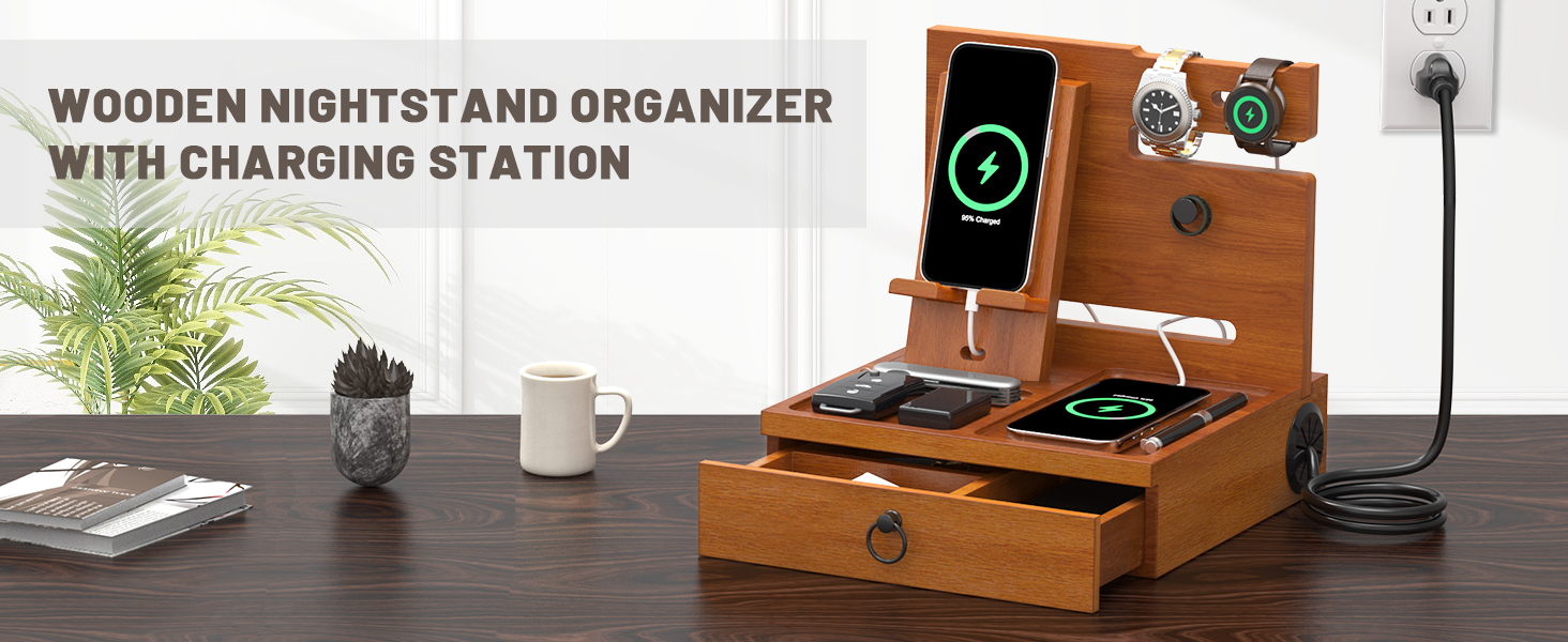 nightstand organizer women