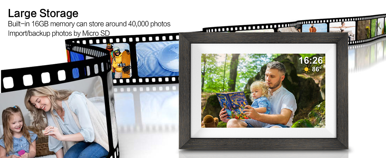 digital picture frame wifi