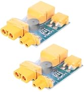 Ransanx 2PCS Smoke Stopper for FPV Drone Short-Circuit Protection Switch XT30/ XT60 Connector wit...