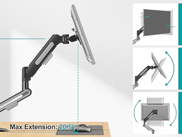 monitor arm desk mount