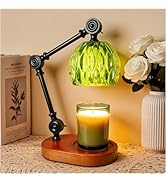 YWYWLED Candle Warmer Lamp, Dimmable Wax Melting Warmer with Adjustable Height, Bedroom Living Ro...