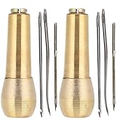 Leather Shoe Repair Tool,Leather Shoe Repair Tool Leather Craft Needle Kit,Easy to Grip Hand Stit...
