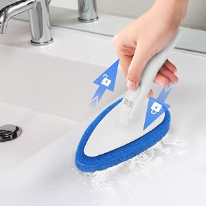 Unique lock mechanism to lock the brush head in place, 0 degree, 45 degree, 90 degree
