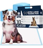 Ultra Absorbent Odor Control Training Pads For Dogs Leak-proof Quick Dry Gel â€“ Extra Large 30 x...
